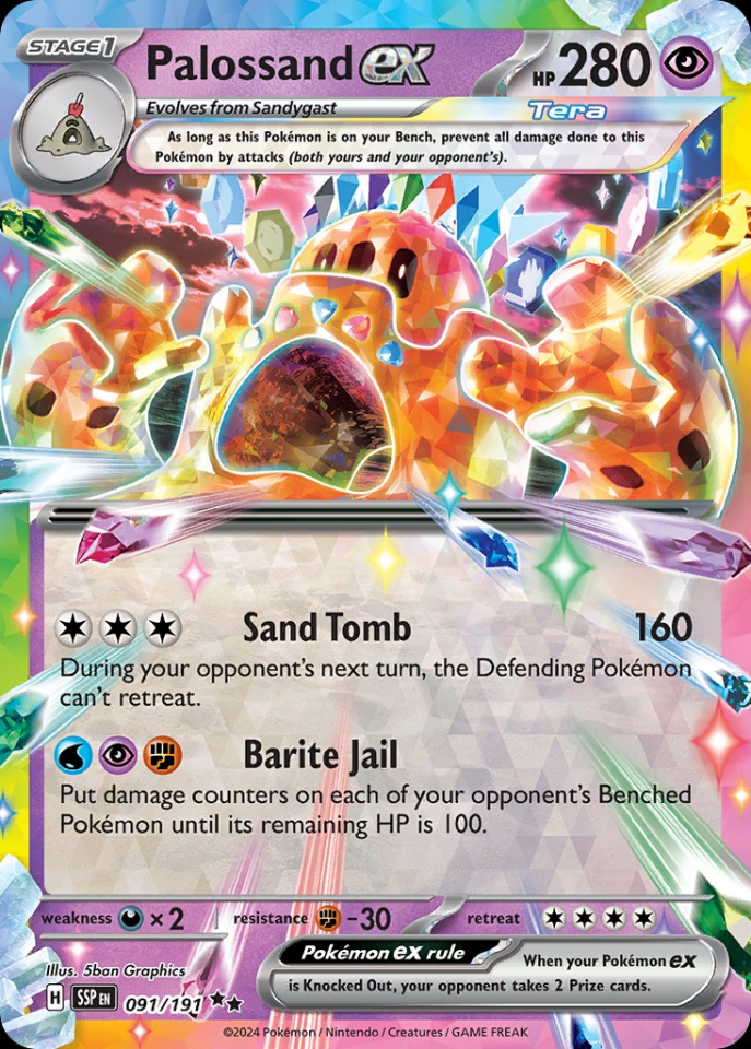 Palossand ex 091/191 - Surging Sparks