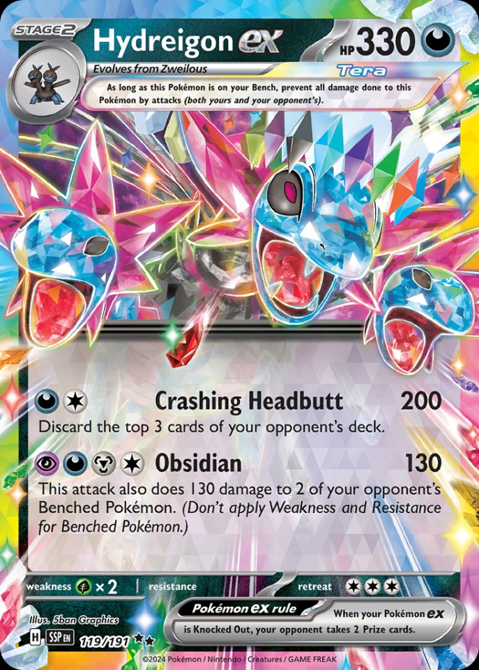 Hydreigon ex 119/191 - Surging Sparks