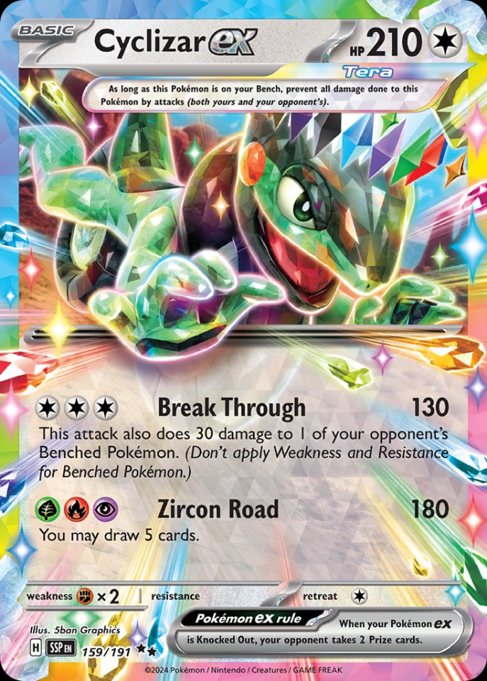 Cyclizar ex 159/191 - Surging Sparks