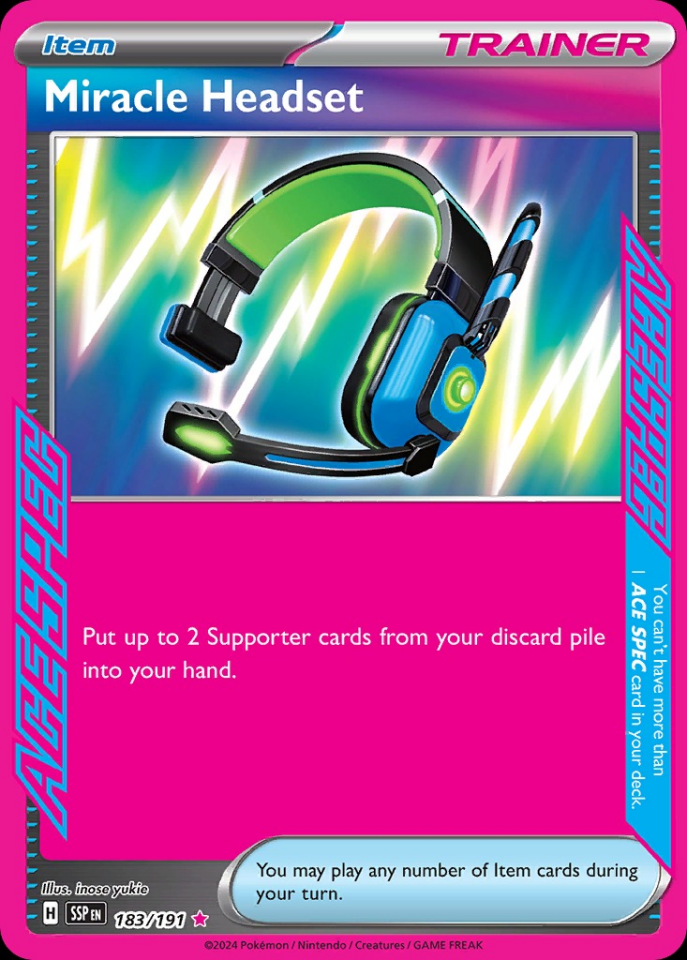 Miracle Headset 183/191 - Surging Sparks