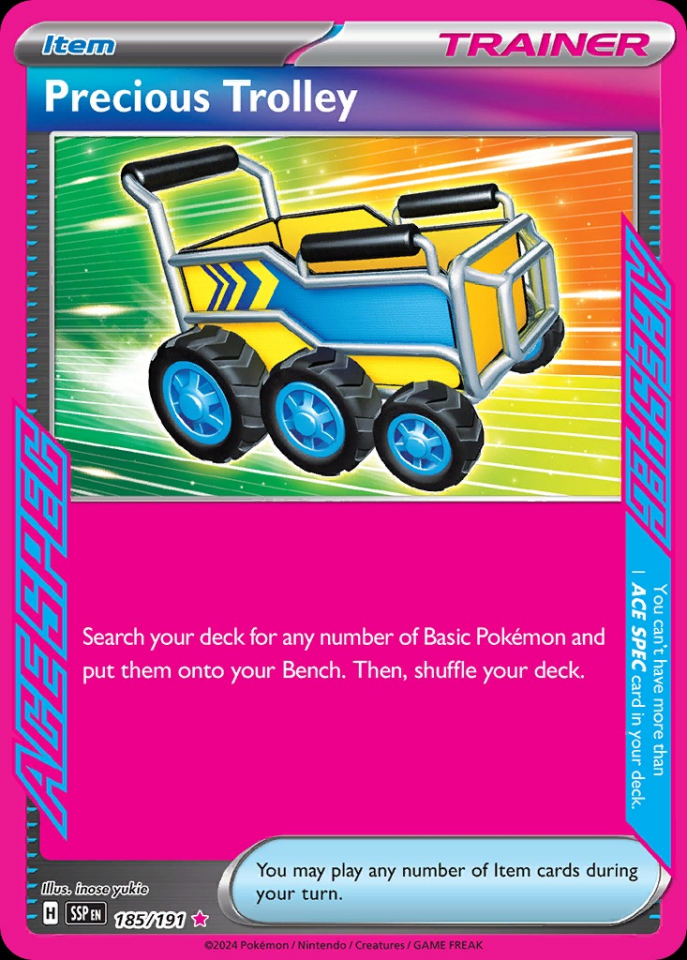 Precious Trolley 185/191 - Surging Sparks