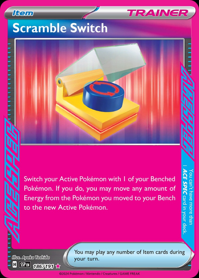 Scramble Switch 186/191 - Surging Sparks
