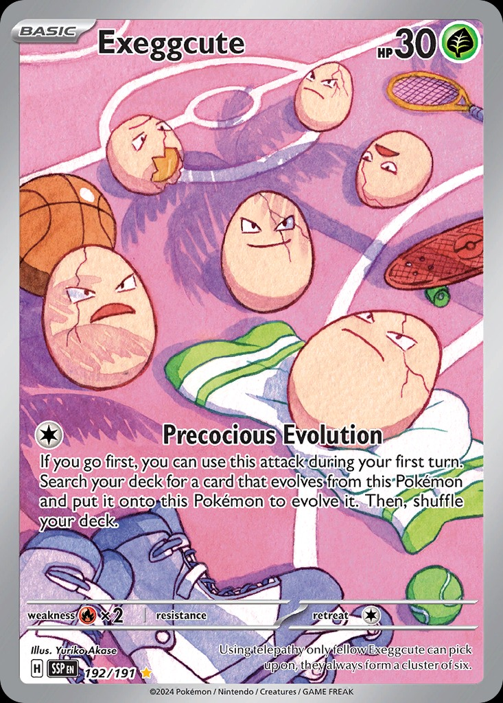 Exeggcute 192/191 - Surging Sparks