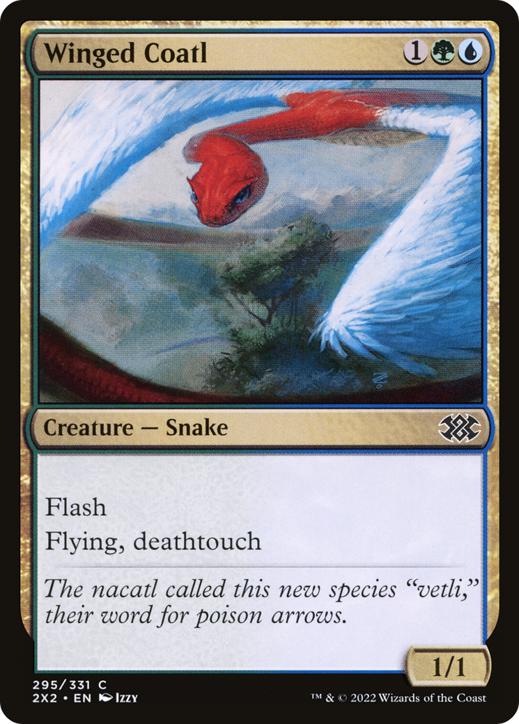 Winged Coatl ( Traditional Foil )