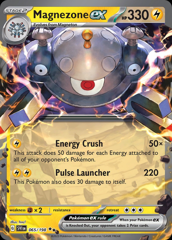 Magnezone ex 065/198 - Scarlet&Violet Base Set
