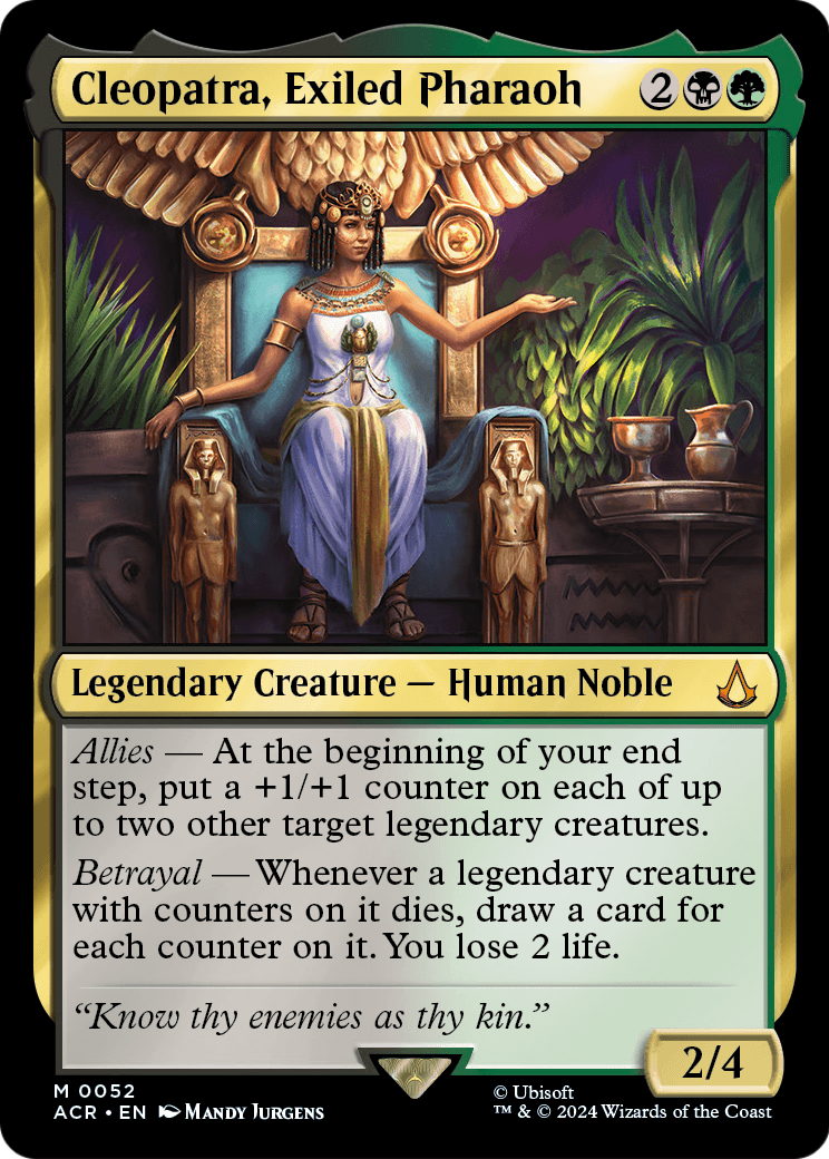 Cleopatra, Exiled Pharaoh ( Traditional Foil )