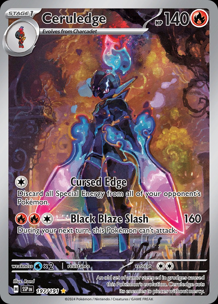 Ceruledge 197/191 - Surging Sparks