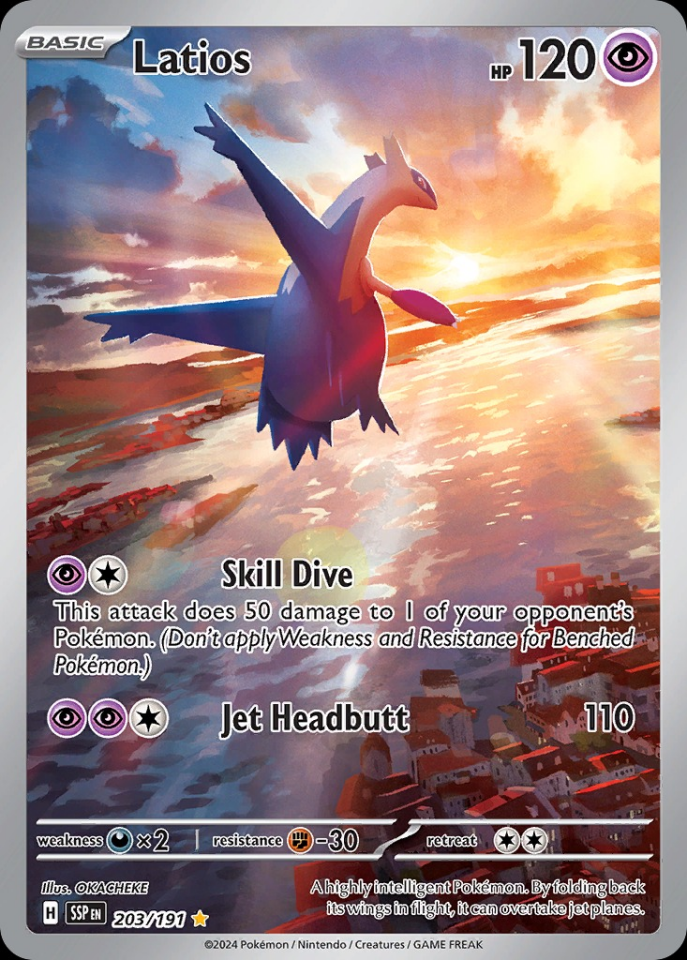 Latios 203/191 - Surging Sparks