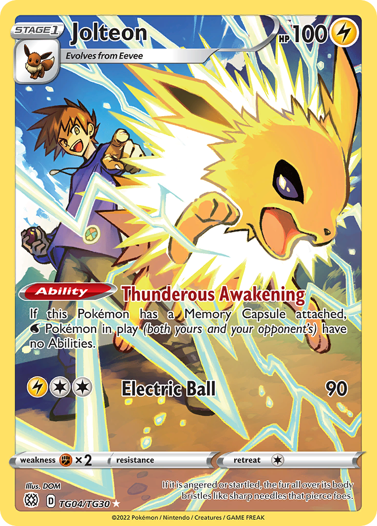 Jolteon TG04/TG30 - Brilliant Stars