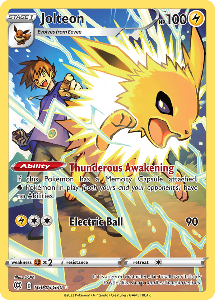 Jolteon TG04/TG30 - Brilliant Stars