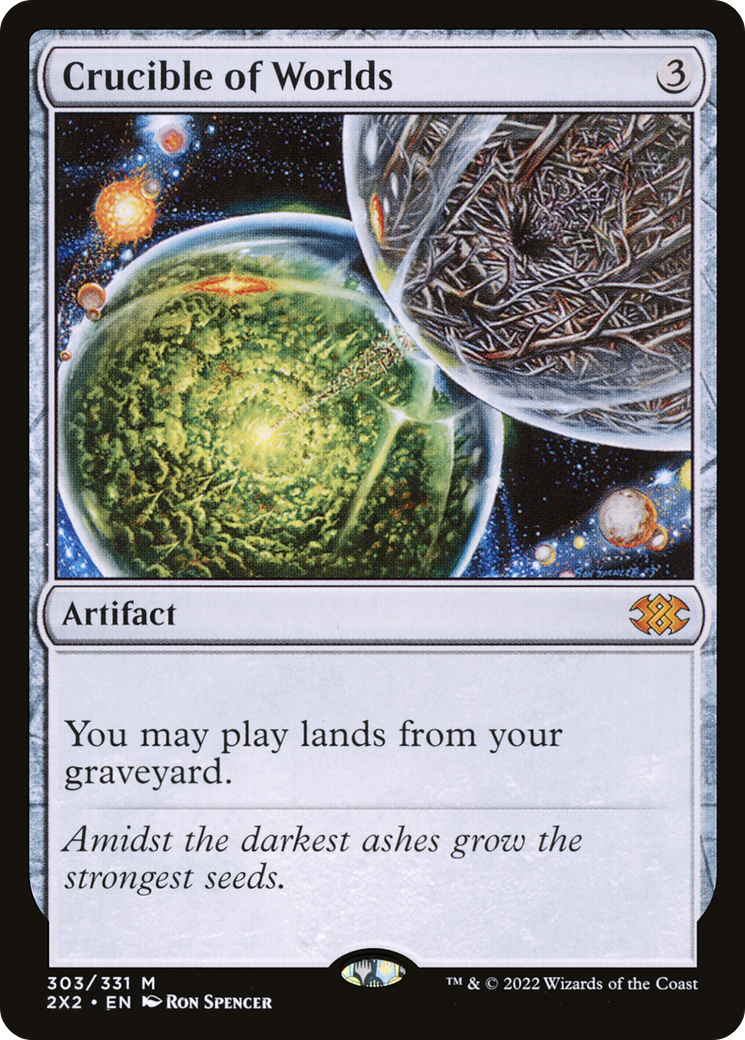 Crucible of Worlds ( Traditional Foil )