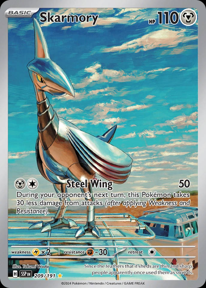 Skarmory 209/191 - Surging Sparks