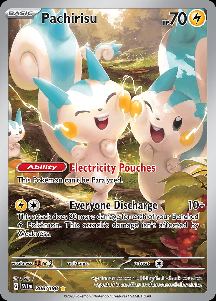Pachirisu 208/198 - Scarlet&Violet Base Set