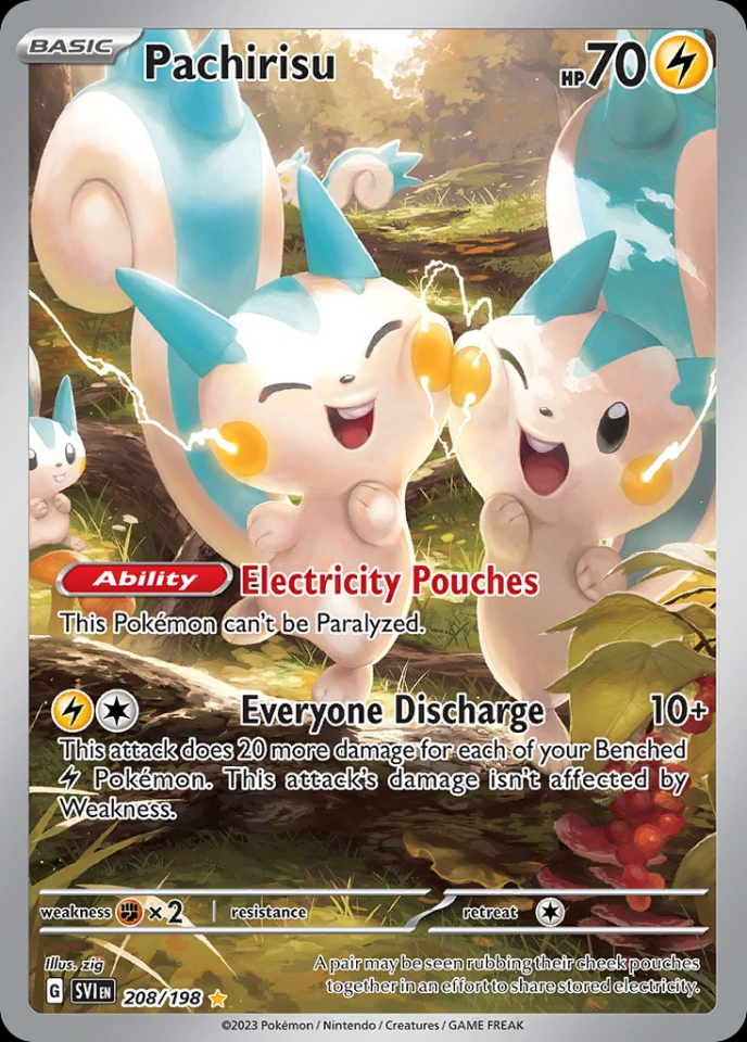 Pachirisu 208/198 - Scarlet&Violet Base Set