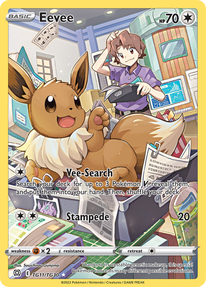 Eevee TG11/TG30 - Brilliant Stars