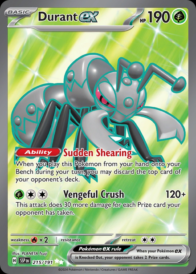 Durant ex 215/191 - Surging Sparks
