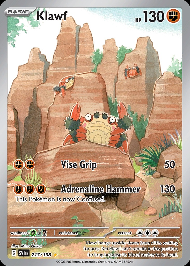 Klawf 217/198 - Scarlet&Violet Base Set