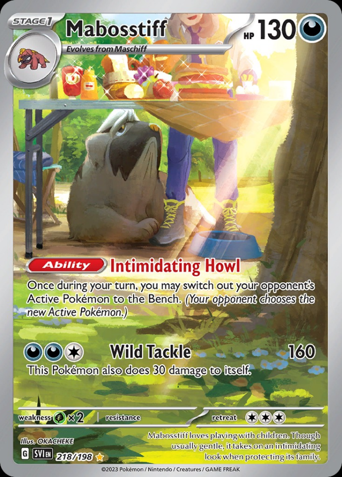 Mabosstiff 218/198 - Scarlet&Violet Base Set