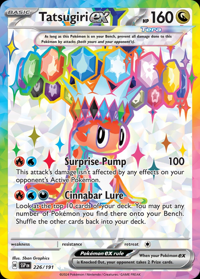 Tatsugiri ex 226/191 - Surging Sparks