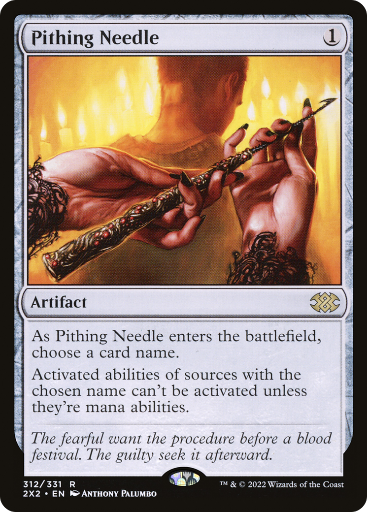 Pithing Needle ( Traditional Foil )