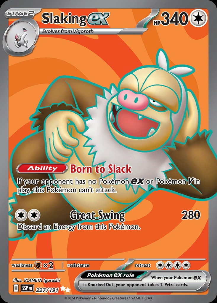 Slaking ex 227/191 - Surging Sparks