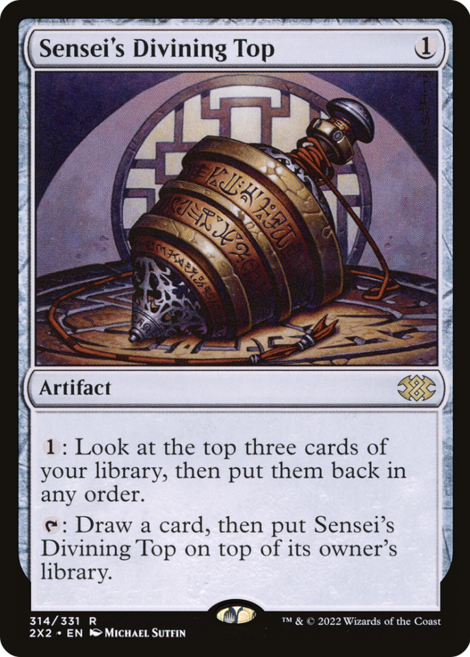 Sensei's Divining Top ( Traditional Foil )
