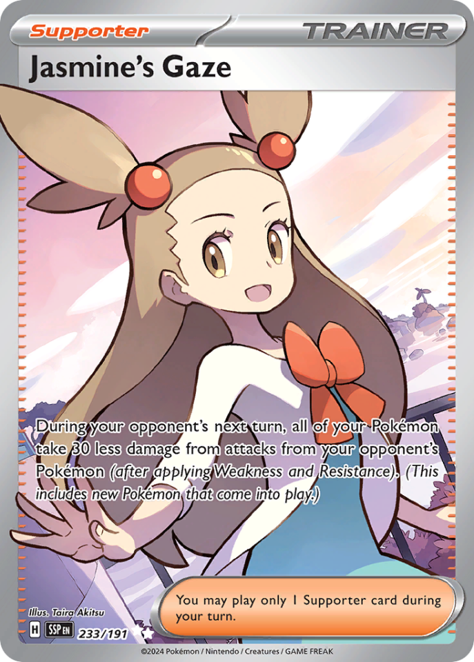 Jasmine's Gaze 233/191 - Surging Sparks
