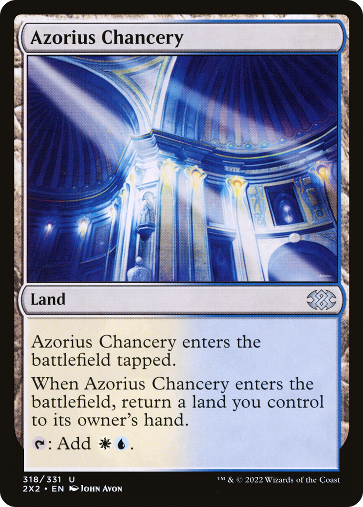 Azorius Chancery ( Traditional Foil )