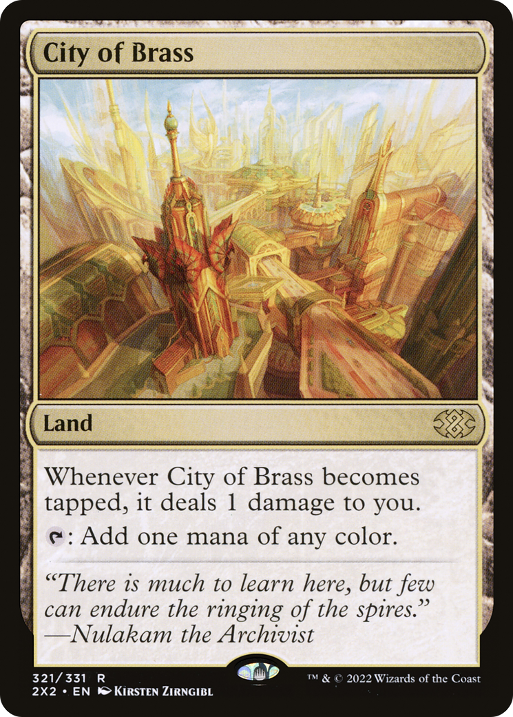 City of Brass ( Traditional Foil )