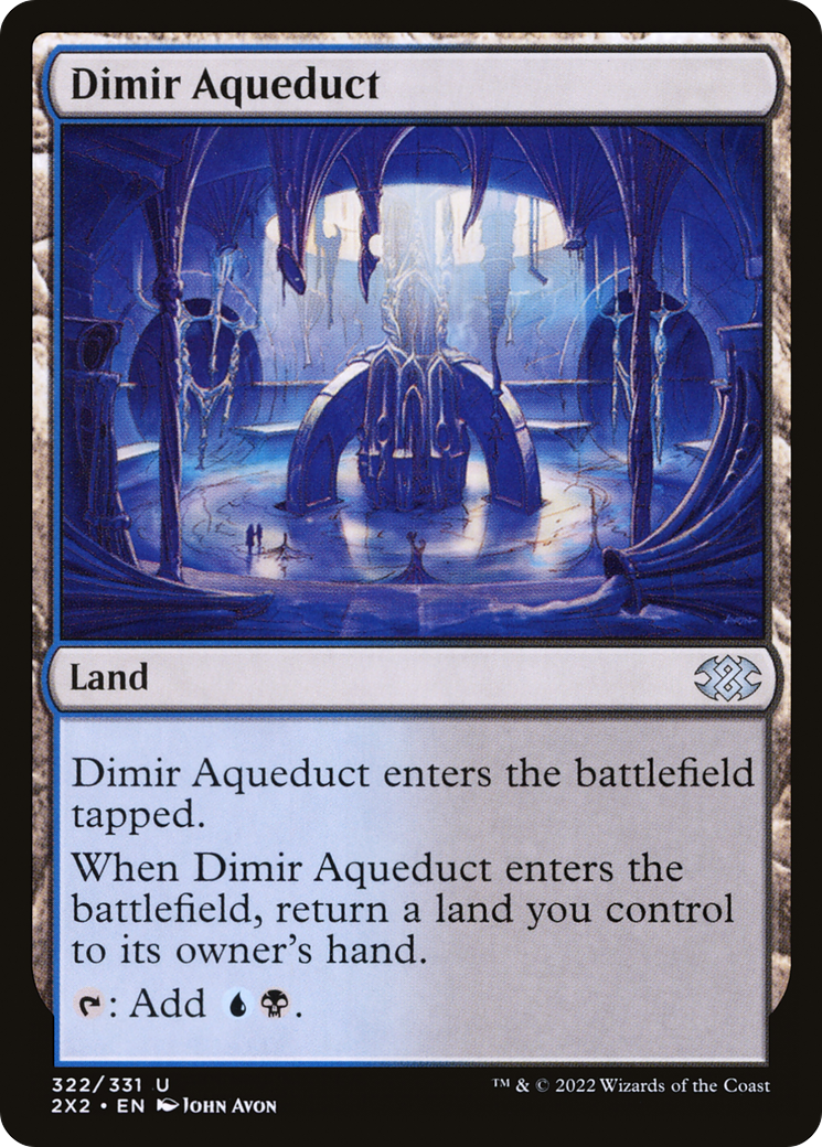 Dimir Aqueduct ( Traditional Foil )