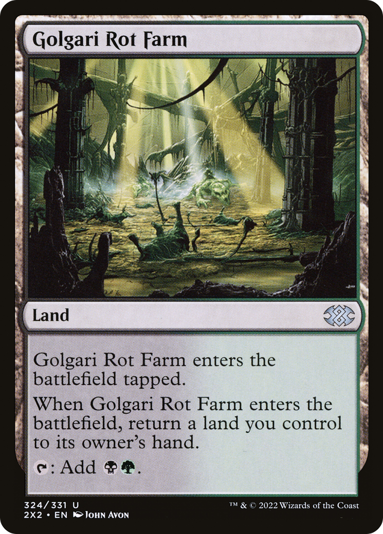 Golgari Rot Farm ( Traditional Foil )