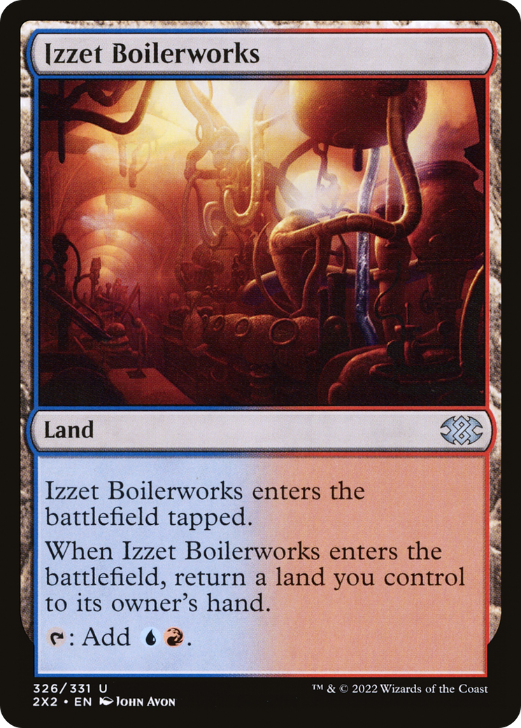 Izzet Boilerworks ( Traditional Foil )