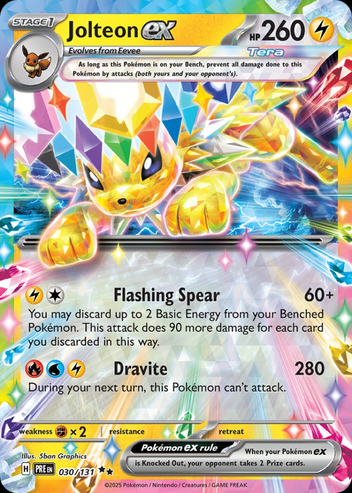 Jolteon ex 030/143 - Prismatic Evolutions