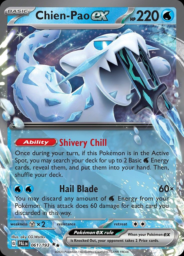 Chien-Pao ex 061/193 - Paldea Evolved