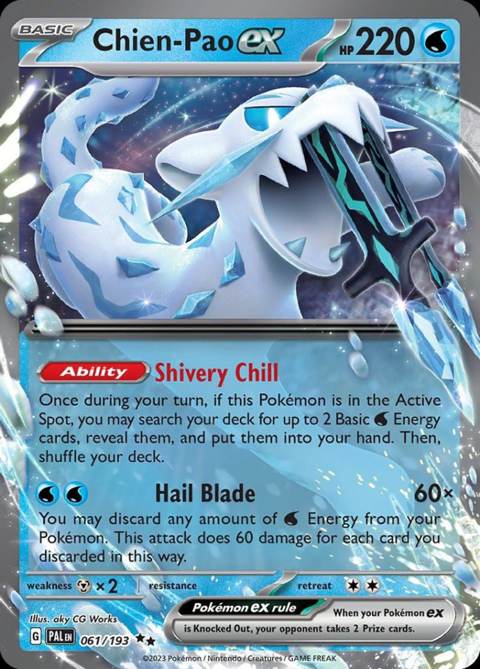 Chien-Pao ex 061/193 - Paldea Evolved