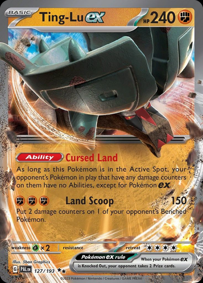 Ting-Lu ex 127/193 - Paldea Evolved