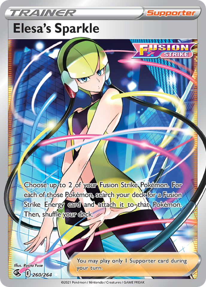 Elesa's Sparkle 260/264 - Fusion Strike
