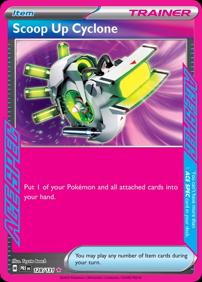 Scoop Up Cyclone 128/143 - Prismatic Evolutions