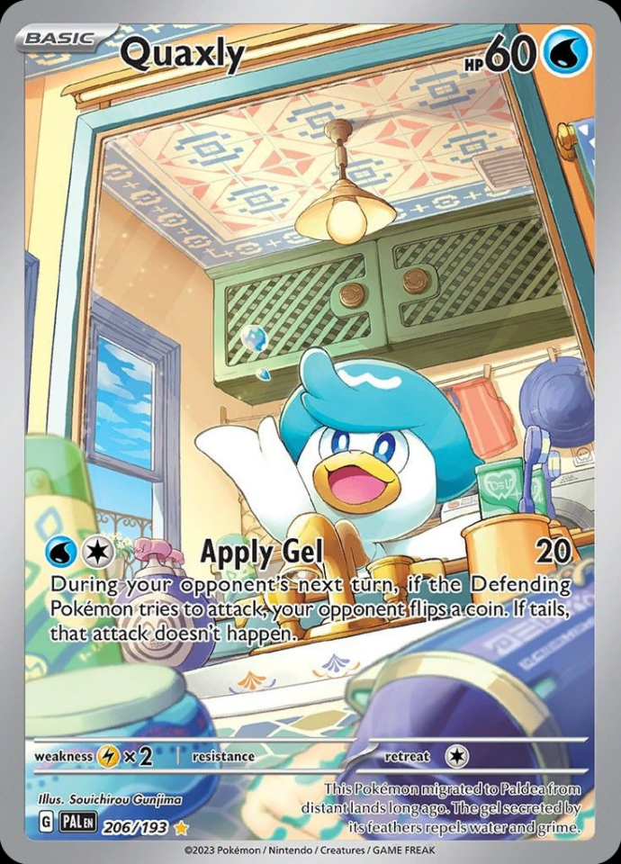 Quaxly 206/193 - Paldea Evolved
