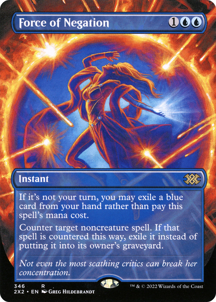 Force of Negation ( Traditional Foil )