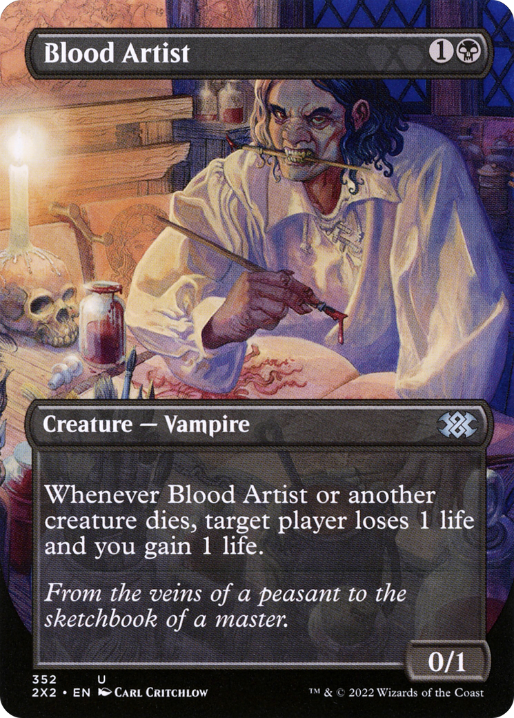 Blood Artist ( Traditional Foil )