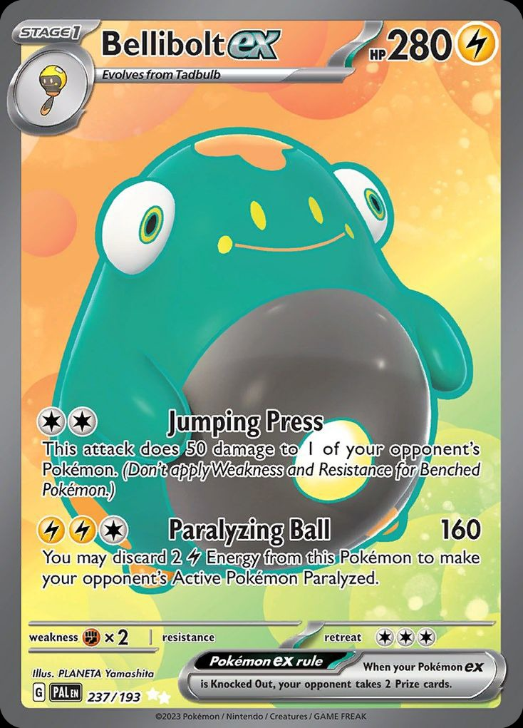 Bellibolt ex 237/193 - Paldea Evolved