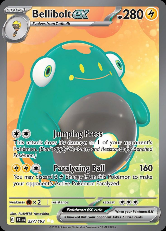 Bellibolt ex 237/193 - Paldea Evolved