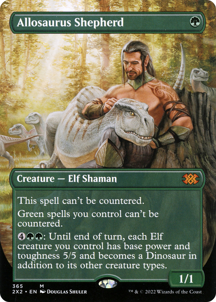 Allosaurus Shepherd ( Traditional Foil )