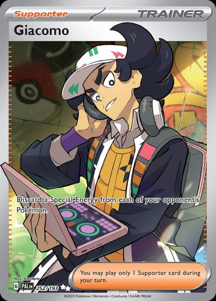 Giacomo 252/193 - Paldea Evolved