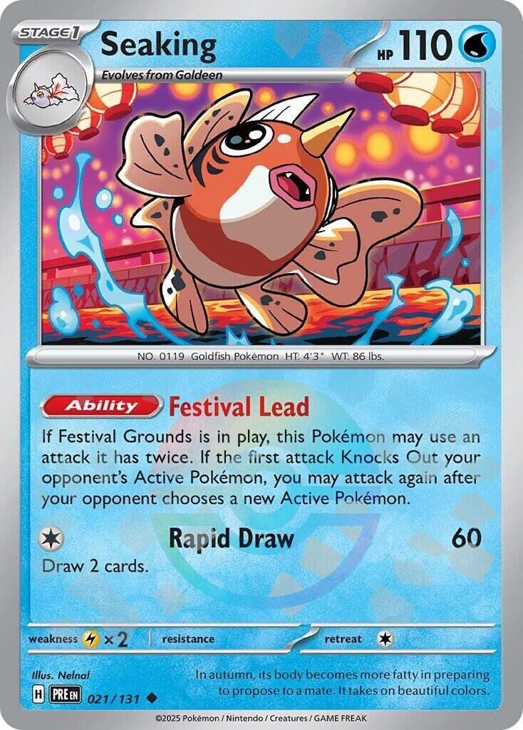 Seaking [Poke Ball] 021/143 - Prismatic Evolutions