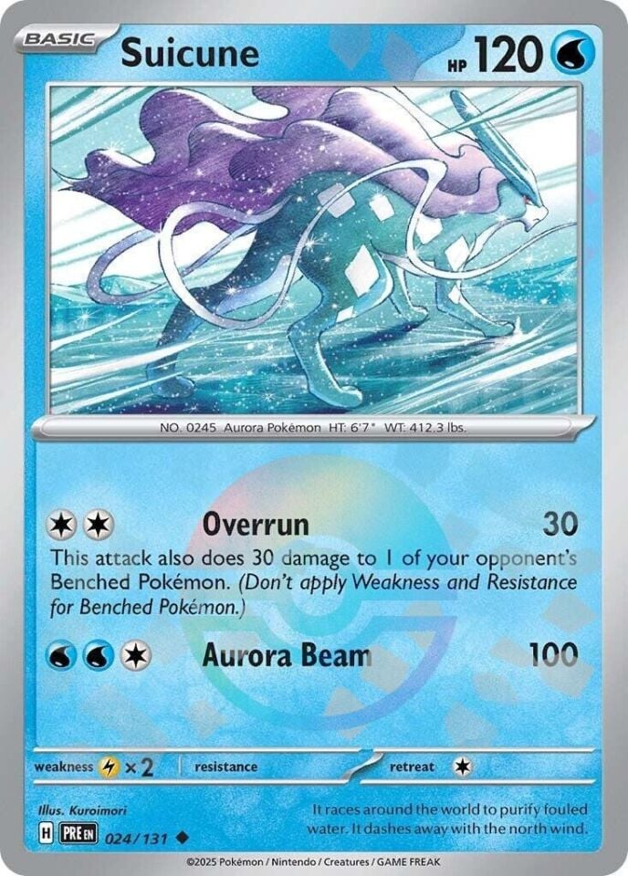 Suicune [Poke Ball] 024/143 - Prismatic Evolutions
