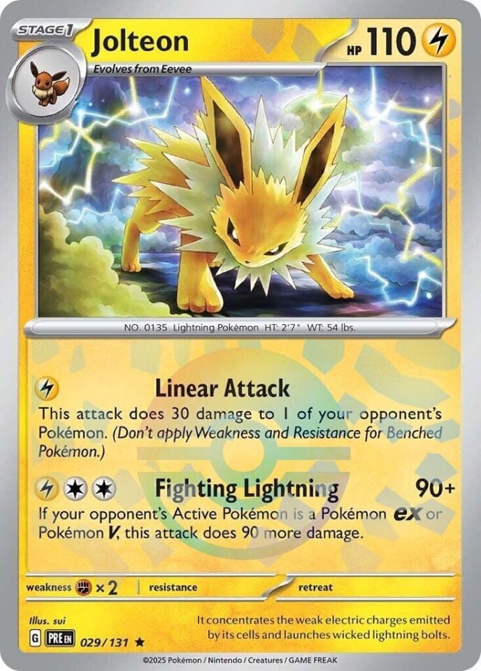 Jolteon [Poke Ball] 029/143 - Prismatic Evolutions