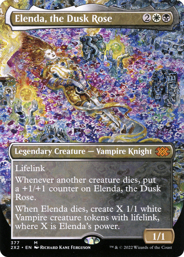 Elenda, the Dusk Rose ( Traditional Foil )