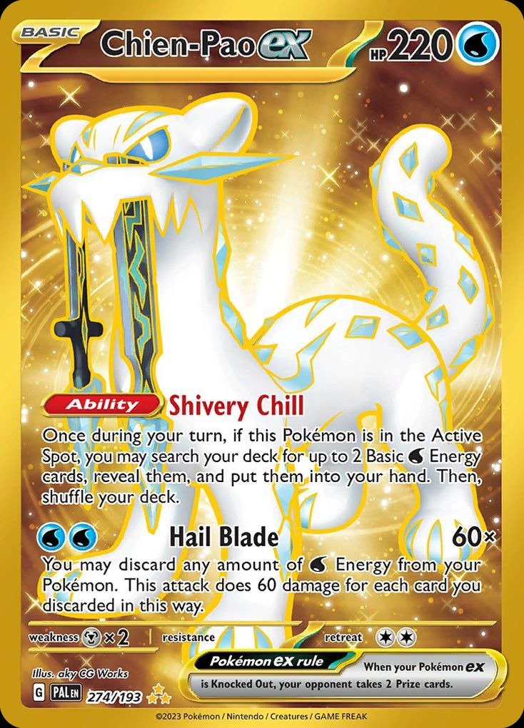 Chien-Pao ex 274/193 - Paldea Evolved